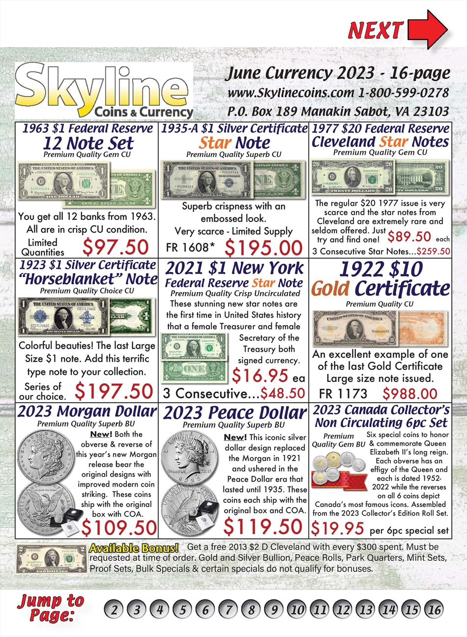 Currency Catalog 01 of 16 SKYLINE