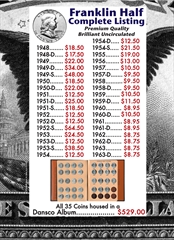 Franklin Half Dollars