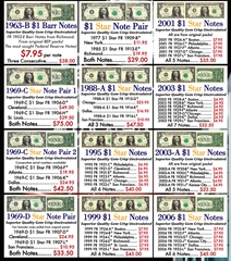 Currency 6: $1 Specials