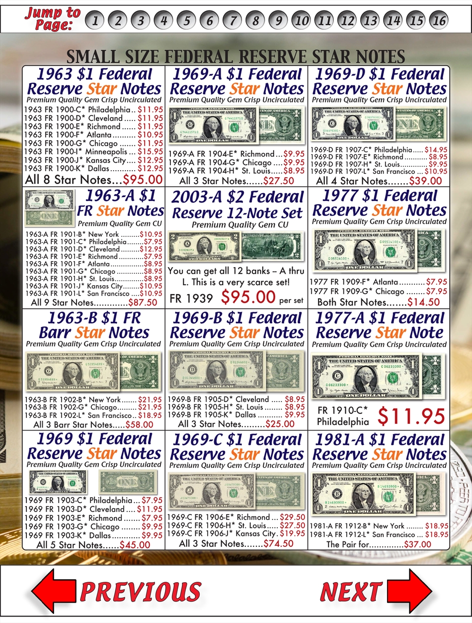 Currency Catalog 08 of 31 Buy Collectible Coins Online, Rare US